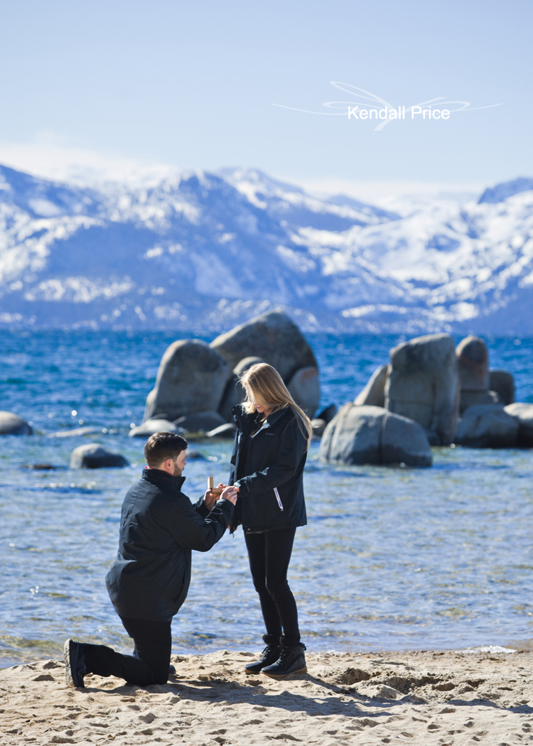 Lake Tahoe Wedding Proposal at Zephyr Cove